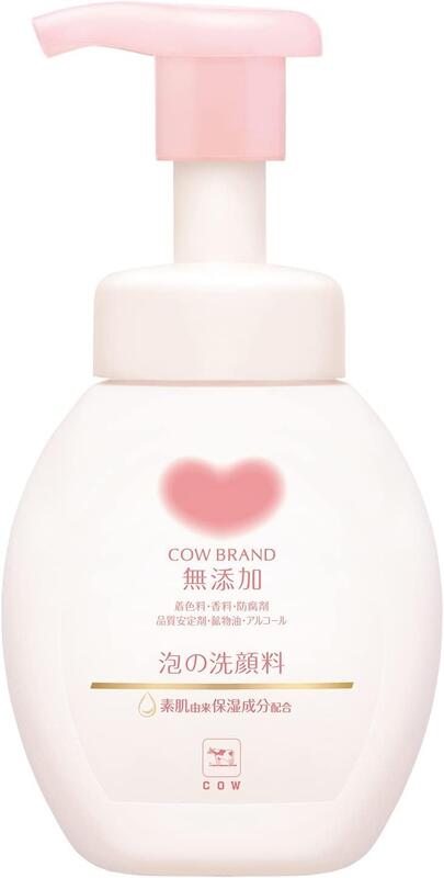 カウブランド 洗顔 泡 本体 160ml 無添加 デリケート 牛乳石鹸 泡 洗顔料 皮脂 アミノ酸 植物性 ヒアルロン酸 セラミド 低刺激 4901525010566 送料無料 ポンプ ポンプ付き