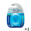 クリニカ CLINICA アドバンテージ スポンジフロス フロス ミントフレーバー 40m 2個 セット ライオン LION 送料無料 ポイント消化 送料無