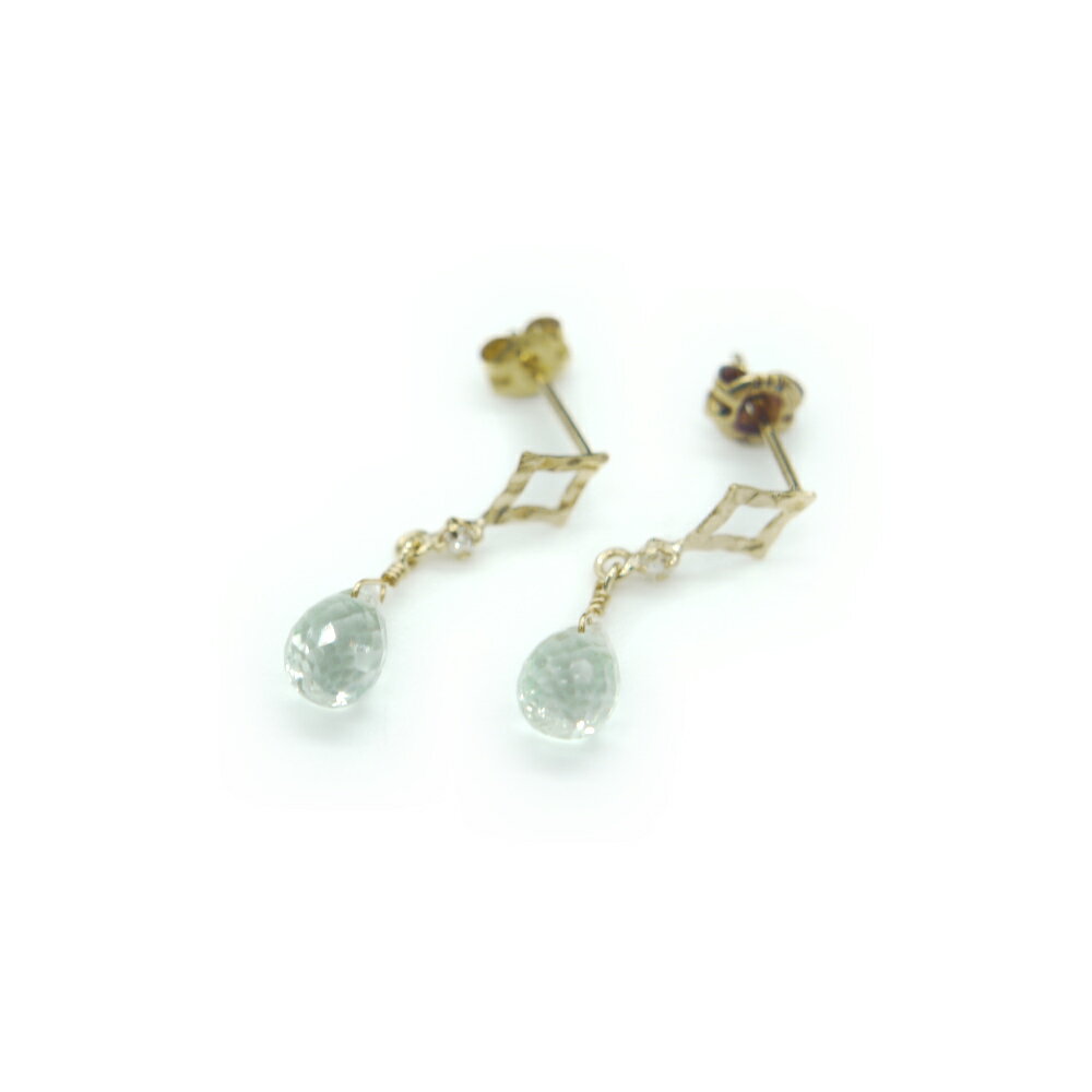 【中古】 K18クリスタルデザイン...