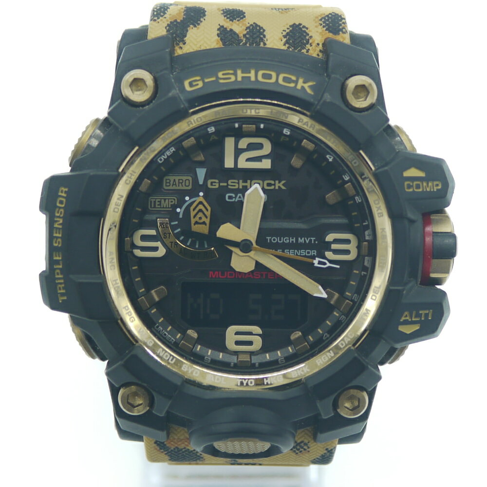 楽天大和屋質店前橋三俣店楽天市場店【中古】CASIO カシオ G-SHOCK ジーショック マッドスター GWG-1000WLP-1A タフソーラー 電波時計 WILDLIFE PROMISING コラボレーションモデル Y03746