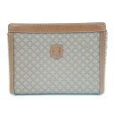 【中古】CELINE セリーヌ マカダム柄 セカンドバッグ クラッチバッグ Y04126