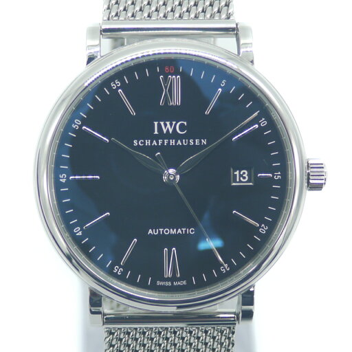【中古】IWC インターナショナルウォッチカンパニー ポートフィノ オートマチック IW356506 自動巻き 黒文字盤 Y04313 【中古】IWC インターナショナルウォッチカンパニー ポートフィノ オートマチック IW356506 自動巻き 黒文字盤 Y04313
