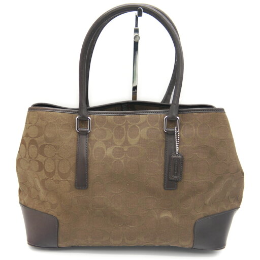 【中古】COACH コーチ シグネチャー トートバッグ ブラウン 6086 Y04402 【中古】COACH コーチ シグネチャー トートバッグ ブラウン 6086 Y04402