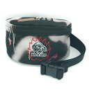 【中古】DIESEL ディーゼル グラフィティプリント ベルトバッグ ウエストバッグ ボディバッグ X07802P3903 ブラック Y02312(4)