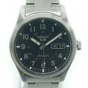 【中古】SEIKO セイコー SEIKO5 セイコーファイブ SBSA111 自動巻き 黒文字盤 Y02645