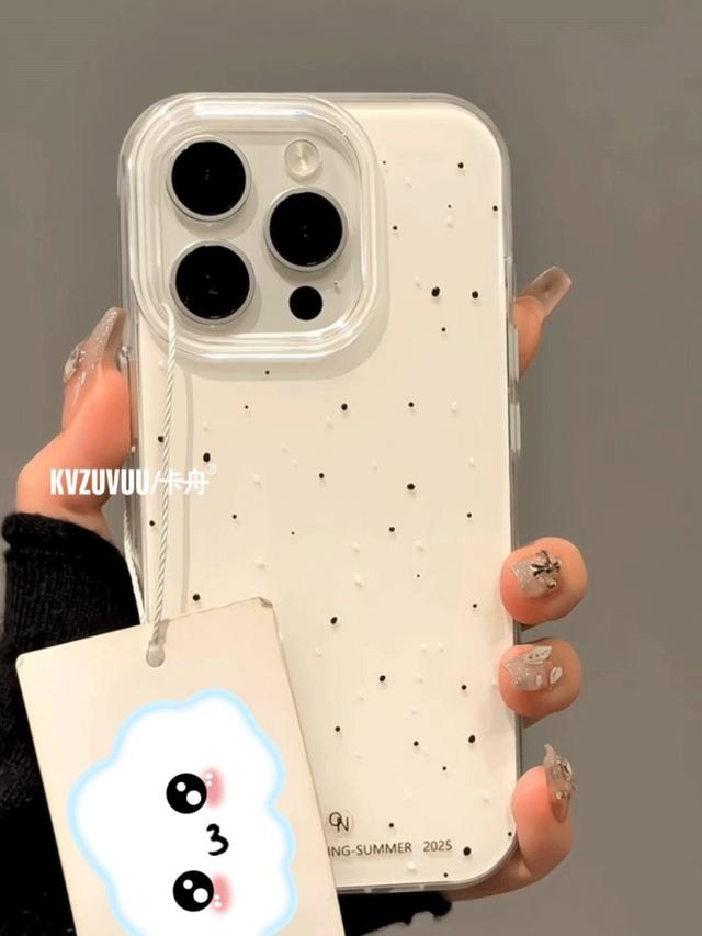 Rakuten - 【180円割引】iPhoneケース ドット iPhoneシリーズ 全機種対応 スマホケース カメラ保護 携帯電話 ケース iPhone17 16 韓国 おしゃれ 薄型 大人かわいい 大人可愛い レディース シンプル ファッション INS プレゼント ギフト 若者 落下防止