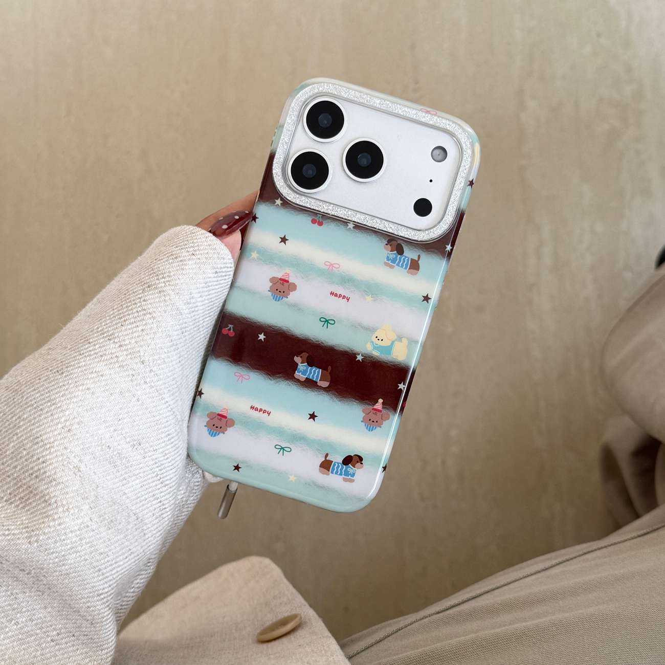 Rakuten - 【180円割引】iPhoneケース iPhoneシリーズ 全機種対応 スマホケース カメラ保護 携帯電話 ケース iPhone17 16 韓国 おしゃれ 薄型 大人かわいい レディース シンプル ファッション INS プレゼント ギフト 若者 落下防止 犬 熊 リボン 星 さくらんぼ