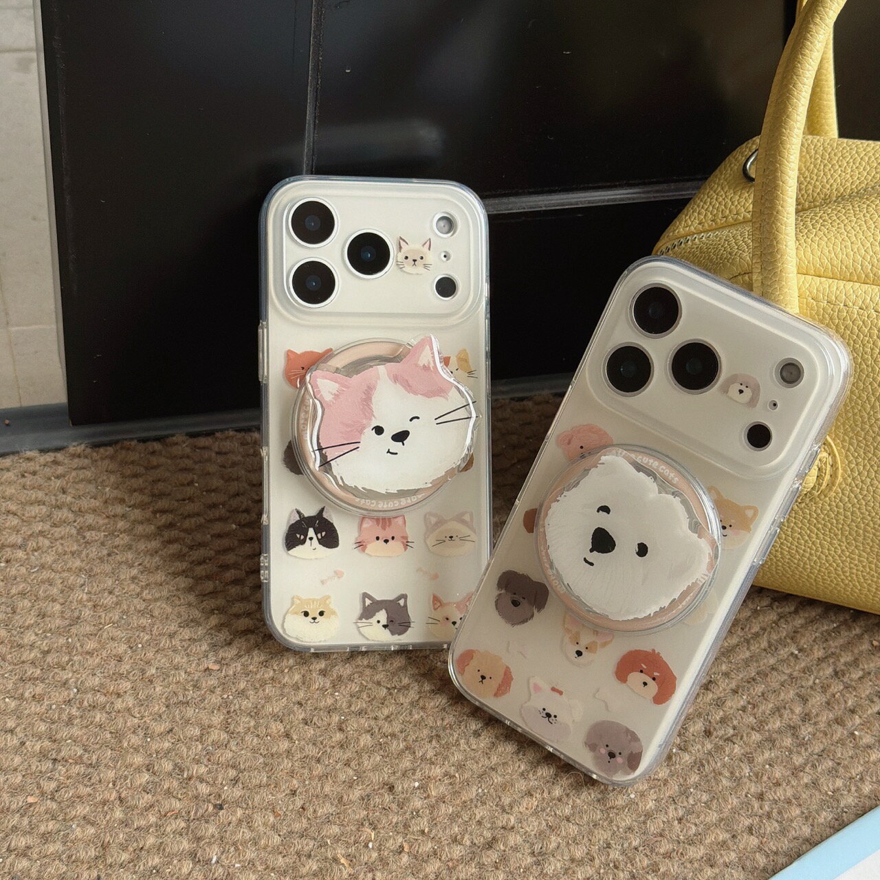 Rakuten - iPhone17 スマホケース ケース iPhone16 iPhoneケース iPhone15 iPhone14 16Pro 16Plus 16ProMax iPhone13 第3世代 携帯電話 スマートフォン レディース おしゃれ 全機種対応 プレゼント ギフト シンプル ファッション 韓国流 INS 可愛い 猫 犬 マグネットスタンド