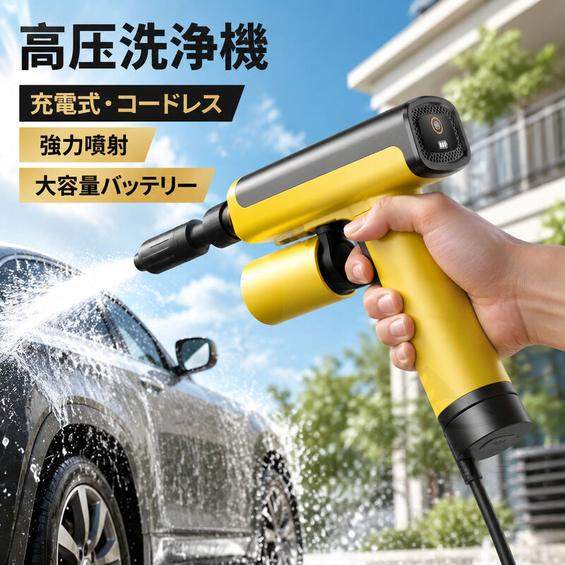 楽天市場】自吸式 コードレス高圧洗浄機の通販