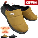 エドウィン EDWIN クロッグサンダル EW9484 ブラック・カーキ Mサイズ~LLサイズ レディース サボサンダル シューズ 靴 履きやすい靴 温かいサンダル エドウィン9484