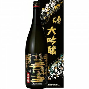 【送料無料】奥の松酒造 奥の松 大吟醸 さくらラベル 1800ml【カタログ掲載品】【他商品同時購入不可】【代金引換決済不可】