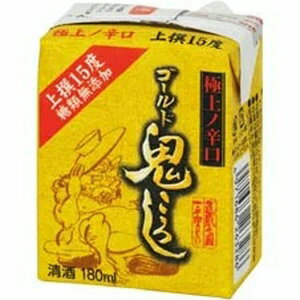 武蔵之国一之宮ゴールド 鬼ころし 180ml 30本入り【5,000円以上送料無料】【ケース品】のサムネイル
