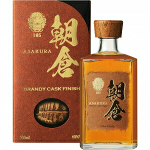 【5,000円以上送料無料】【ケース品】朝倉 BRANDY CASK FINISH 40度 500ml 6本入り