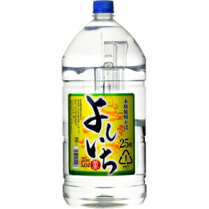 よしいち そば 25度 5000ml 4本入り【5,