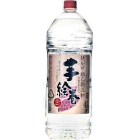 合同 芋絵巻 25度 4000ml 4本入り【5,000円以上送料無料】【ケース品】