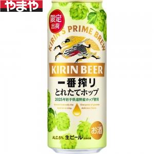 キリン 一番搾り とれたてホップ 500ml 24本入り【5,000円以上送料無料】【ケース品】(4)