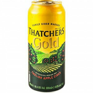 サッチャーズ ゴールド 4.8% 500ml 24本入り【5,000円以上送料無料】【ケース品】