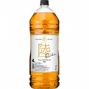 キリンウイスキー 陸 4000ml 50度 4本入り【5,000円以上送料無料】【ケース品】