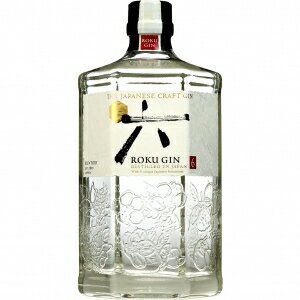 サントリー ジャパニーズクラフトジン六(ROKU)700ml 47度【5,000円以上送料無料】