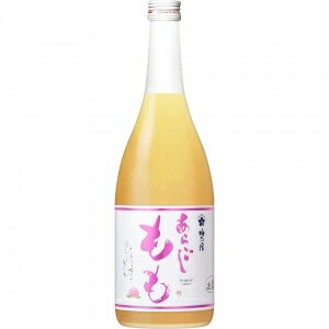 梅乃宿 あらごしもも酒 720ml 8度 12本