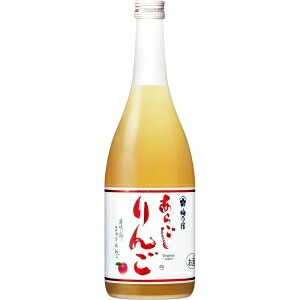 梅乃宿 あらごしりんご酒 720ml 7度【