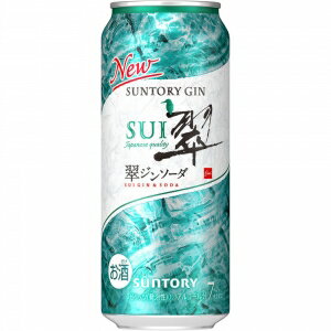 サントリー 翠ジンソーダ 500ml 7度 24本入り【5,000円以上送料無料】【ケース品】 サントリー 翠ジンソーダ 500ml 7度 24本入り【5,000円以上送料無料】【ケース品】