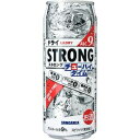 サンガリア ストロングチューハイタイム ゼロ ドライ 490ml 9度 24本入り【5 000円以上送料無料】【ケース品】