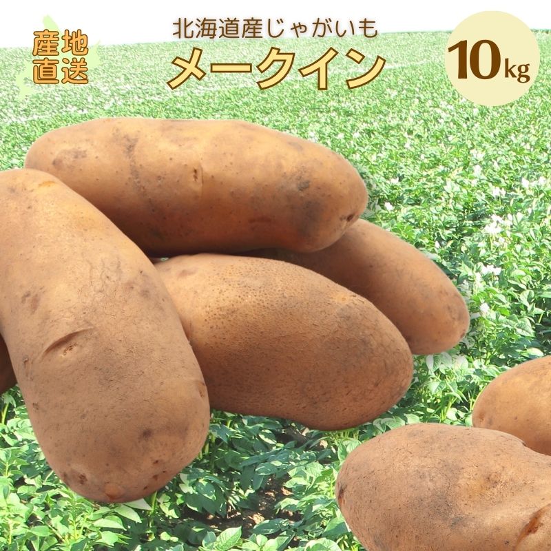 【 越冬じゃがいも 】 メークイン LM/L/2L混 10kg 北海道 ジャガイモ じゃがいも 野菜 野菜ギフト 北海道産