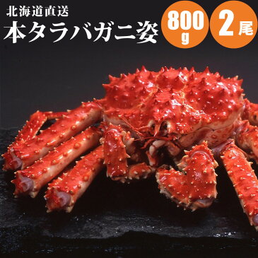 北海道直送 本タラバガニ姿 800g×2尾 ほっけ2尾 タラバガニ姿送料無料/送料込み/タラバ蟹姿/たらばかに/タラバカニ/蟹/ボイル冷凍 【 内祝い 御祝い 御礼 誕生日 ギフト 】