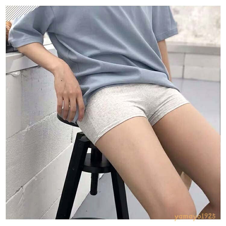 ボクサーパンツ レディース 下着 ショーツ 3枚セット インナー 女性用 シンプル 肌...