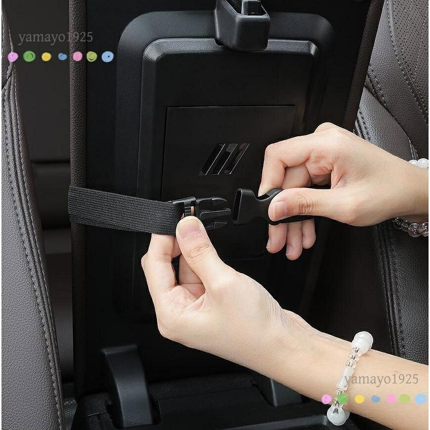 汎用 レッド 車用ティッシュボックス ティッシュホルダー ティッシュケース 車内収...