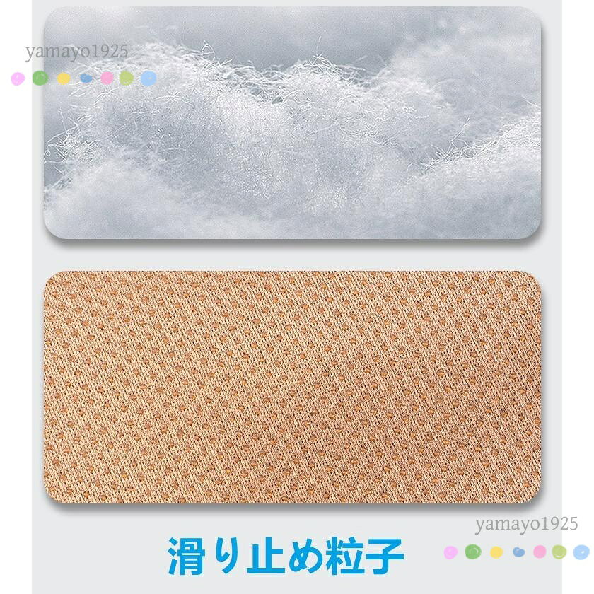 汎用 モカブラウン 車用 シートクッション 座布団 後部座席用1枚 フランネルの表面...