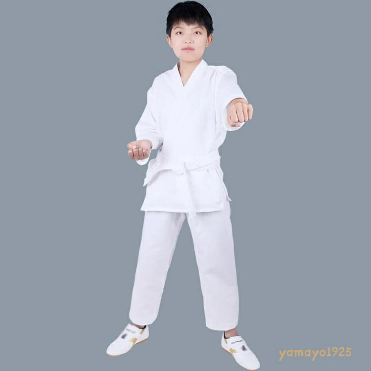 子供 中学生 空手着 セット 大人 100-180cm 白帯 空手衣 3点セット 空手道着 空手 ...
