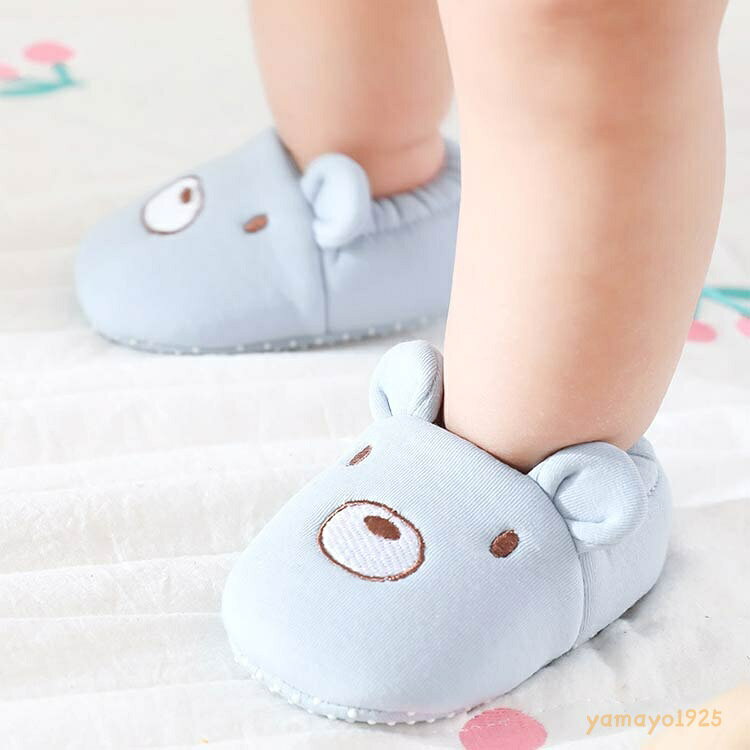 ルームシューズ ファーストシューズ ベビーシューズ 室内履き 滑り止め 幼児 ベビ...