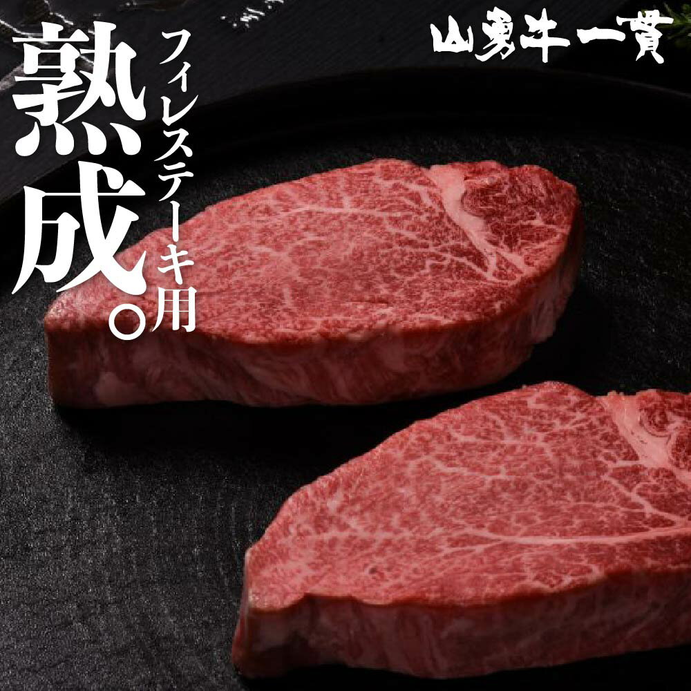 熟成飛騨牛 山勇牛 フィレステーキ用 120g×2 フィレ ヒレ ステーキ A4/A5 飛騨牛 和牛 メス牛 雌牛 牛肉 冷蔵 熟成肉 熨斗対応 父の日ギフト お誕生日 還暦 贈答用 ブランド牛 山勇畜産 肉ギフト 熨斗 外のし 稀少部位 お中元 御中元 [R]