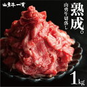 熟成飛騨牛 山勇牛 小間切れ 1kg 500g×2 小分け 部位お任せ 切り落とし 不揃い 切落し A4/A5 訳あり 不ぞろい 和牛 メス牛 雌牛 牛肉 冷蔵...