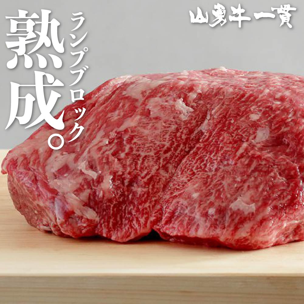 熟成飛騨牛 山勇牛 ランプブロック用 500g ランプ ブロック肉 A4/A5 飛騨牛 和牛 メス牛 雌牛 牛肉 冷蔵 熟成肉 ギフト お誕生日 還暦 贈答用 ブランド牛 山勇畜産 肉ギフト 熨斗 外のし 稀少部位 お中元 御中元 [R]