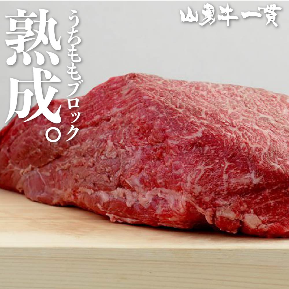 飛騨牛 【楽天スーパーSALE割引商品】熟成飛騨牛 山勇牛 うちももブロック 500g ステーキ 焼肉 A4/A5 飛騨牛 バーベキュー 和牛 メス牛 雌牛 牛肉 冷蔵 熟成肉 熨斗対応 ギフト お誕生日 還暦 贈答用 ブランド牛 山勇畜産 肉ギフト 熨斗 外のし 稀少部位 お中元 御中元 [R]