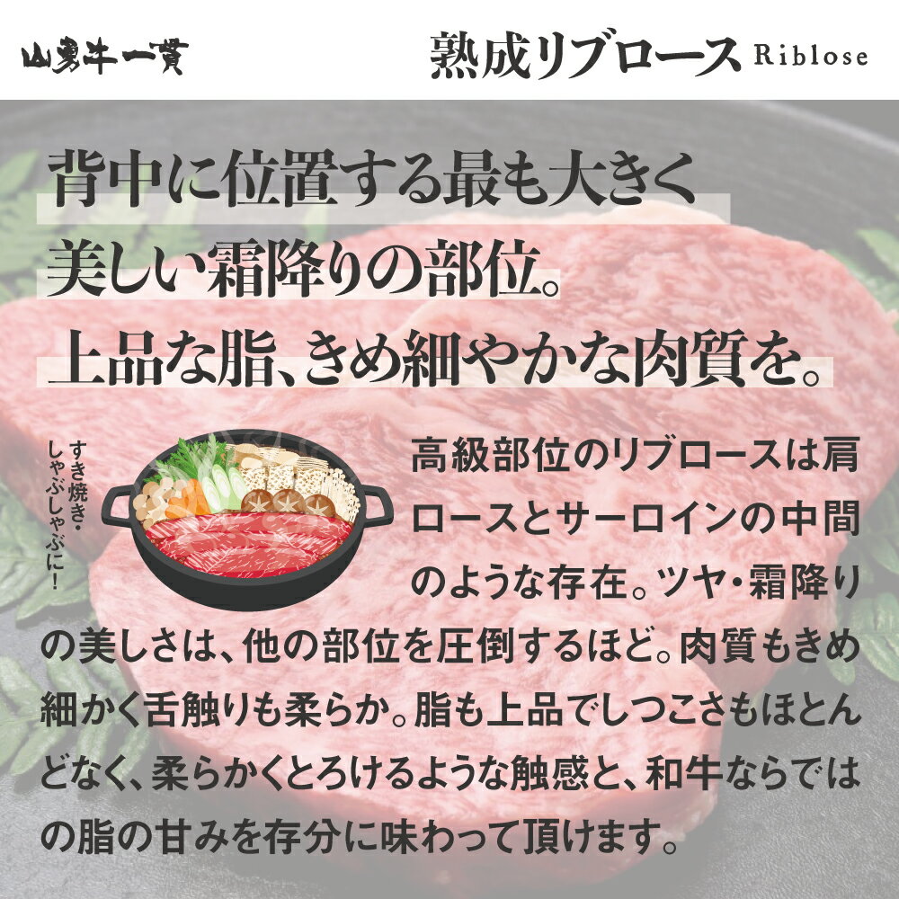 熟成めす飛騨牛 【山勇牛】 特選ロース すき焼きしゃぶしゃぶ 300g