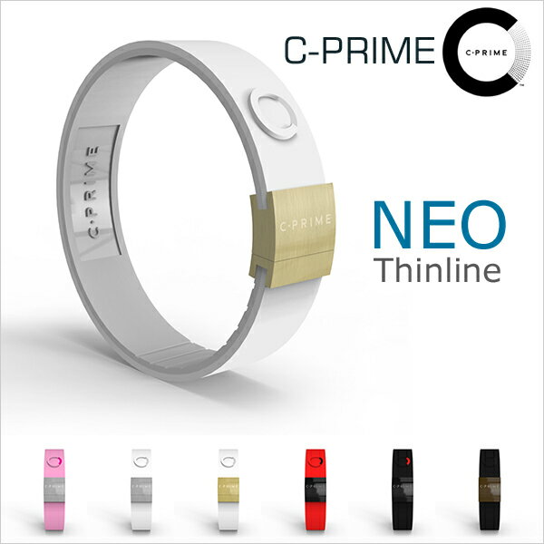 [5/15エントリー&3点で10倍] 正規品 C-PRIME シープライム　「NEO Thinline ネオシンライン」 トップアスリートや海外セレブも愛用のパワーバンド C-PRIME パワーリストバンド パフォーマンス ブレスレット バランス ギフト プレゼント 男性 彼氏 女性 彼女