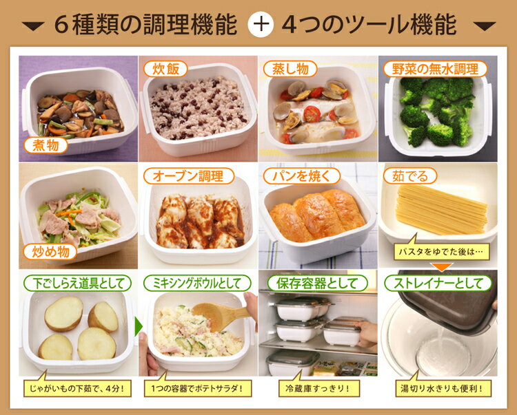 特典付き！ Iwatani 【 グルラボプラス スモールカプセル (単品) 】 イワタニ グルラボ+ 電子レンジ レンジ調理 レンジ 調理 料理 スチーマー 保存容器 調理器具 レシピ ヘルシー 食洗機対応 時短 エコ ブラック ギフト プレゼント 3