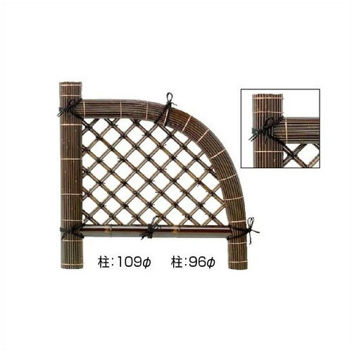 タカショー　光悦寺垣　「合成竹巻虎光悦寺垣　6尺」[W1800mm×H1200mm]