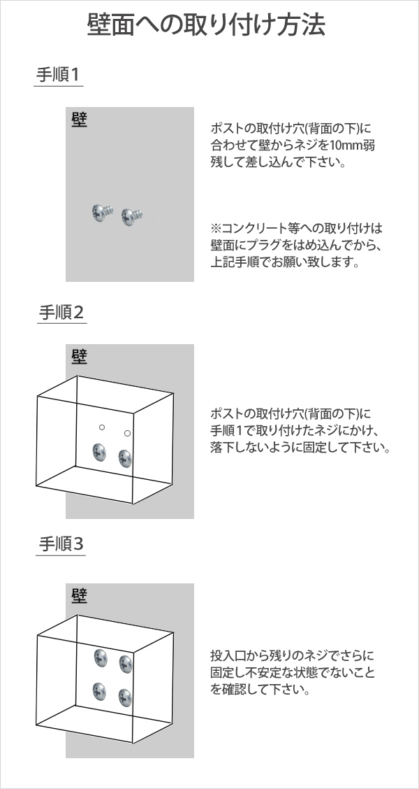 メイワ／MEIWA 郵便受け 「アンティーク調スチールポスト MPC-400E」 ブラック A4サイズ対応可 チヂミ塗装 郵便ポスト／メールボックス