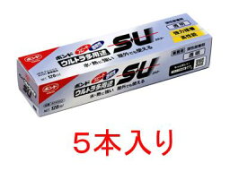 コニシボンド ウルトラ多用途SU 120ml×5本　（クリアー）