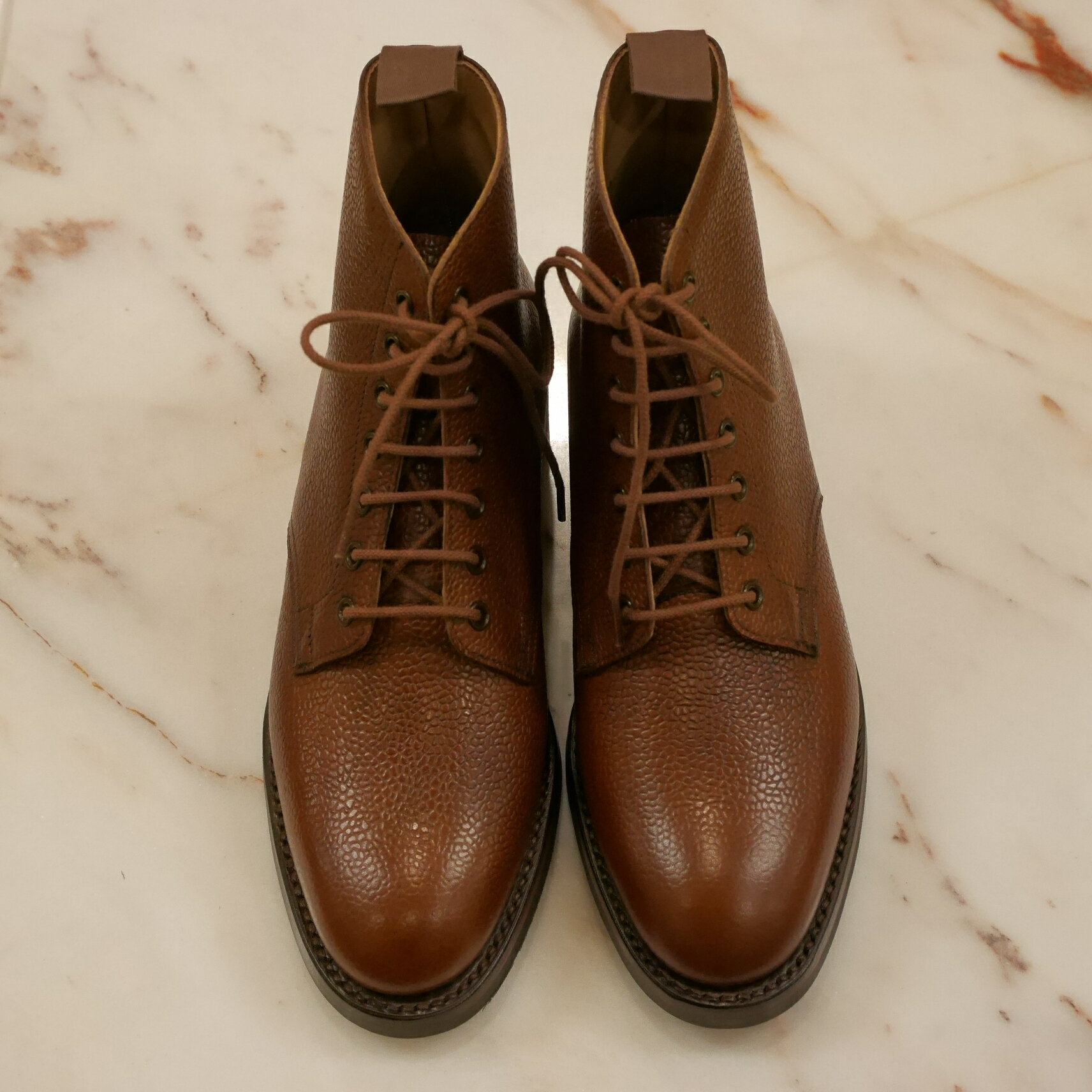 Crockett&Jones BARNWELL ladies' boots　tan scotch grain dainite solebarnwell boots クロケット＆ジョーンズ レディス　ブーツ　バーンウェル　婦人靴　婦人ブーツ タン　スコッチグレインダイナイト　ソール