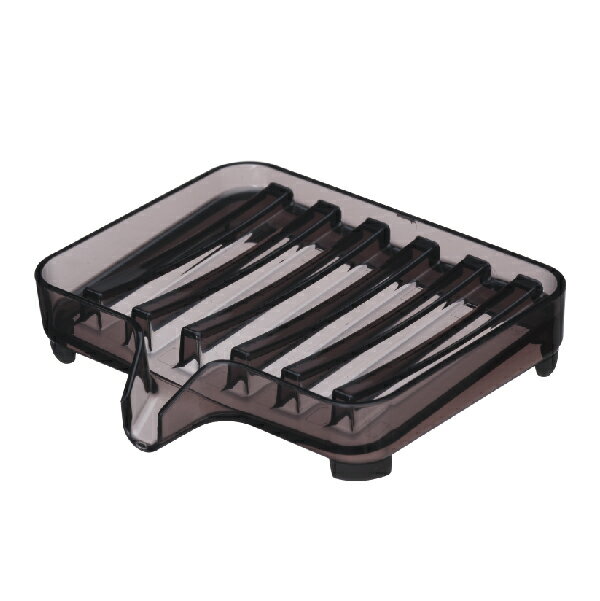 9012【交換パーツ】水が流れるソープトレーミスト用 キャップ 2個セット ブラック 山崎実業 yamazaki