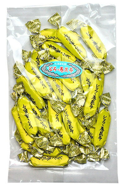 とろろ巻昆布（北海道産） 60g こんぶ飴 国産原料使用 おやつ おつまみ 甘さ控えめ 6袋まで、ゆうパケット、追跡機能ありのサムネイル