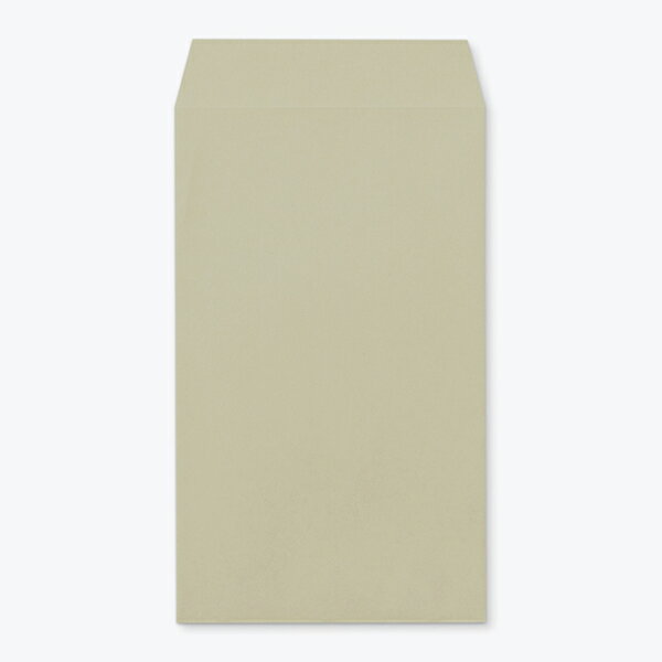 山櫻 封筒 角8 中貼 Kグレー 紙厚85g 〒枠ナシ 100枚 / B5三折用 カラークラフト 無地 郵便番号枠なし 会社 事務用 業務用 書類 社用 ビジネス オフィス 縦長 縦型 月謝袋 00560007-0100