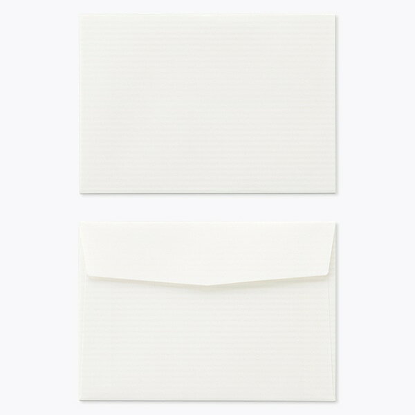 [ケース販売] 山櫻 封筒 洋2 カマス貼FF あらじま 雪 紙厚90g 〒枠ナシ 1,000枚 / ベロ折 A6用 無地 郵便番号枠なし 00402064-1000