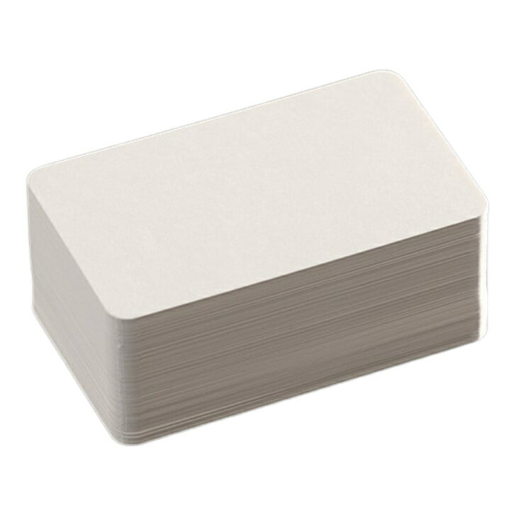 山櫻 名刺 4号 白桜 0.355mm厚 カド丸 MS(紙)箱 100枚入 1個 / 名刺用紙 名刺サイズ 白 無地 印刷 印刷用紙 自作 手作り オリジナル 名刺作成 カード 紙 素材 両面 ショップ メッセージ カード シンプル 無地 名刺サイズ 00112002-0001